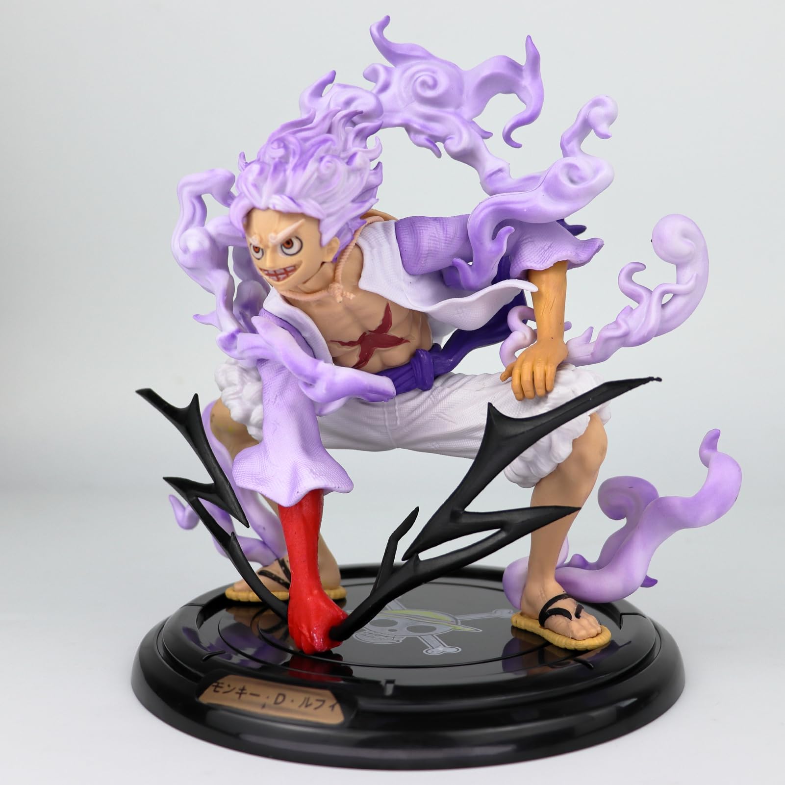 Amazon | 20cm ワンピースニカ・ルフィアニメフィギュア-Gear 5