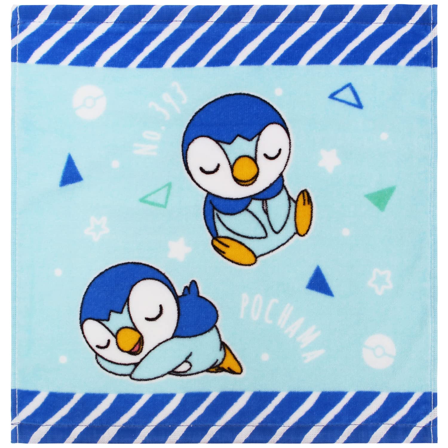 Amazon｜林(Hayashi) ハンドタオル ブルー 約34×35cm ポケモン M4833