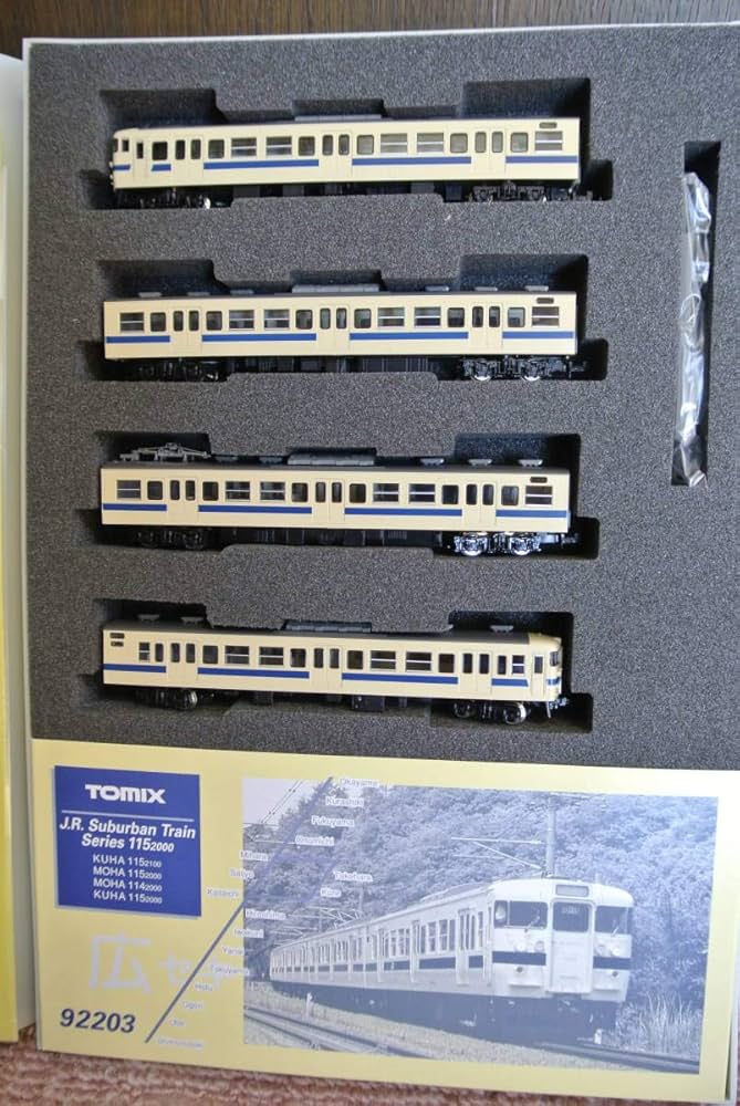 Amazon | TOMIX 115系2000 瀬戸内色 セット 92203 | 鉄道