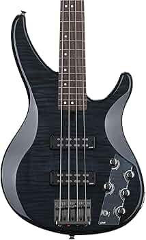Amazon.com: Yamaha TRBX604 4-String Flamed Maple Bass Guitar