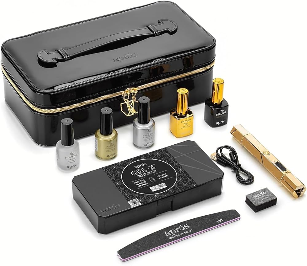 Apres Gel-X Nail Professional Starter Kit, 14 Sizes 00-9 w/ Half