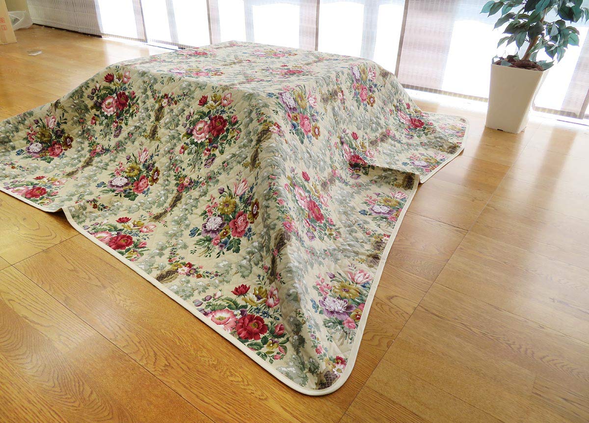 Amazon｜西川 マルチカバー 長方形 200×240cm 綿100％ こたつ 上掛け