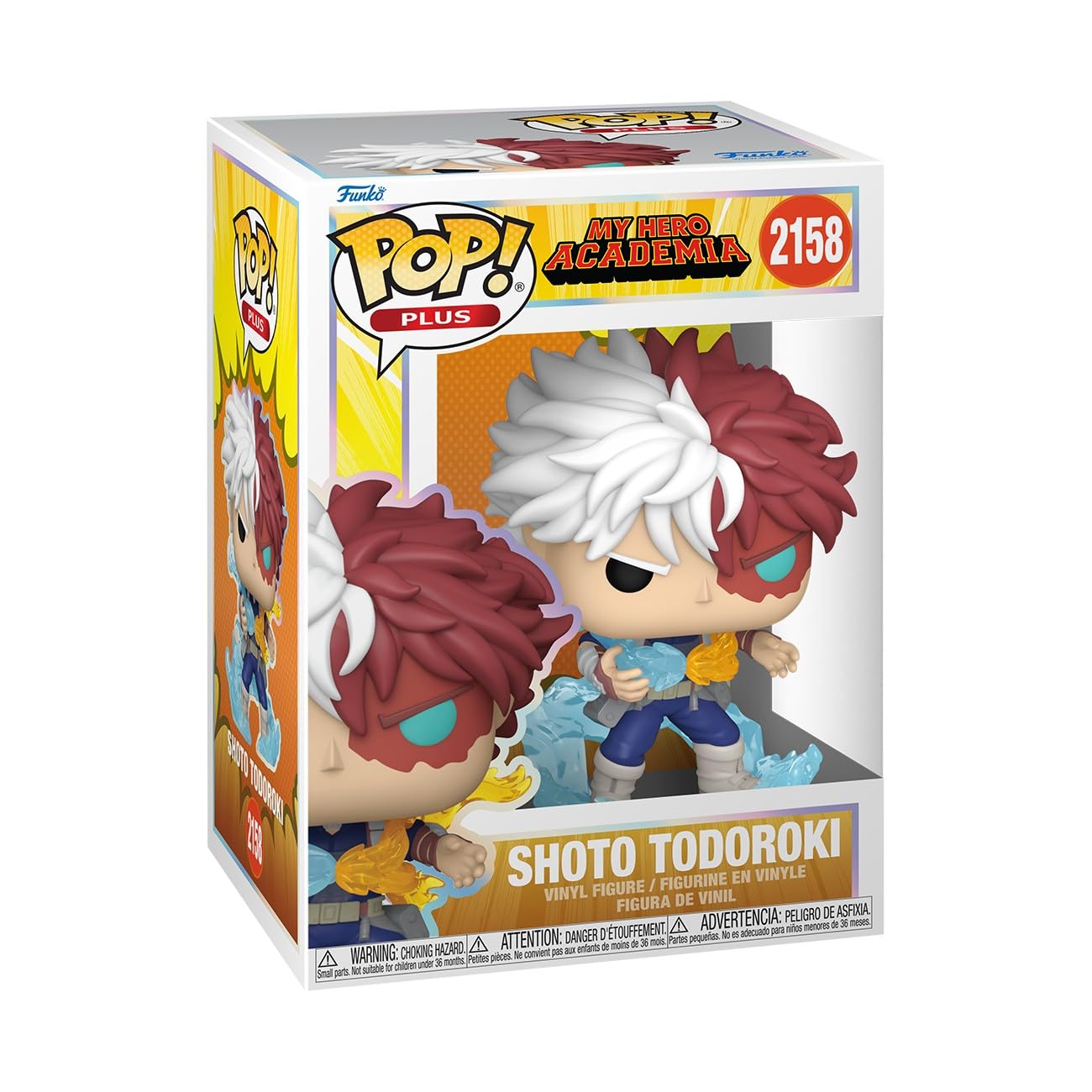 Amazon.com: Funko Pop! Plus: My Hero Academia - Shoto Todoroki