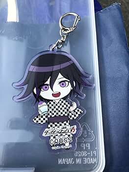 ダンガンロンパ クロスカフェ 王馬 缶バッジ 缶ストラップ アクキー