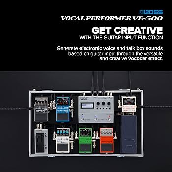 Amazon.com: BOSS VE-500 Vocal Performer | Advanced Vocal Multi