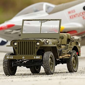 Amazon.com: RocHobby 1/6 1941 MB Scaler RC Car, 4x4 Hobby Grade RC