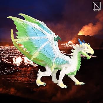 Amazon.co.jp: [NABESHI] フィギュア 神話フィギュア ホワイトドラゴン