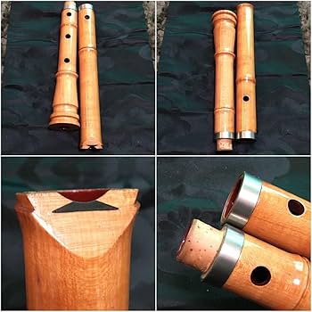 Amazon.co.jp: 尺八 琴古流 一尺八寸管 中継ぎ 銀巻き 音出し確認済み