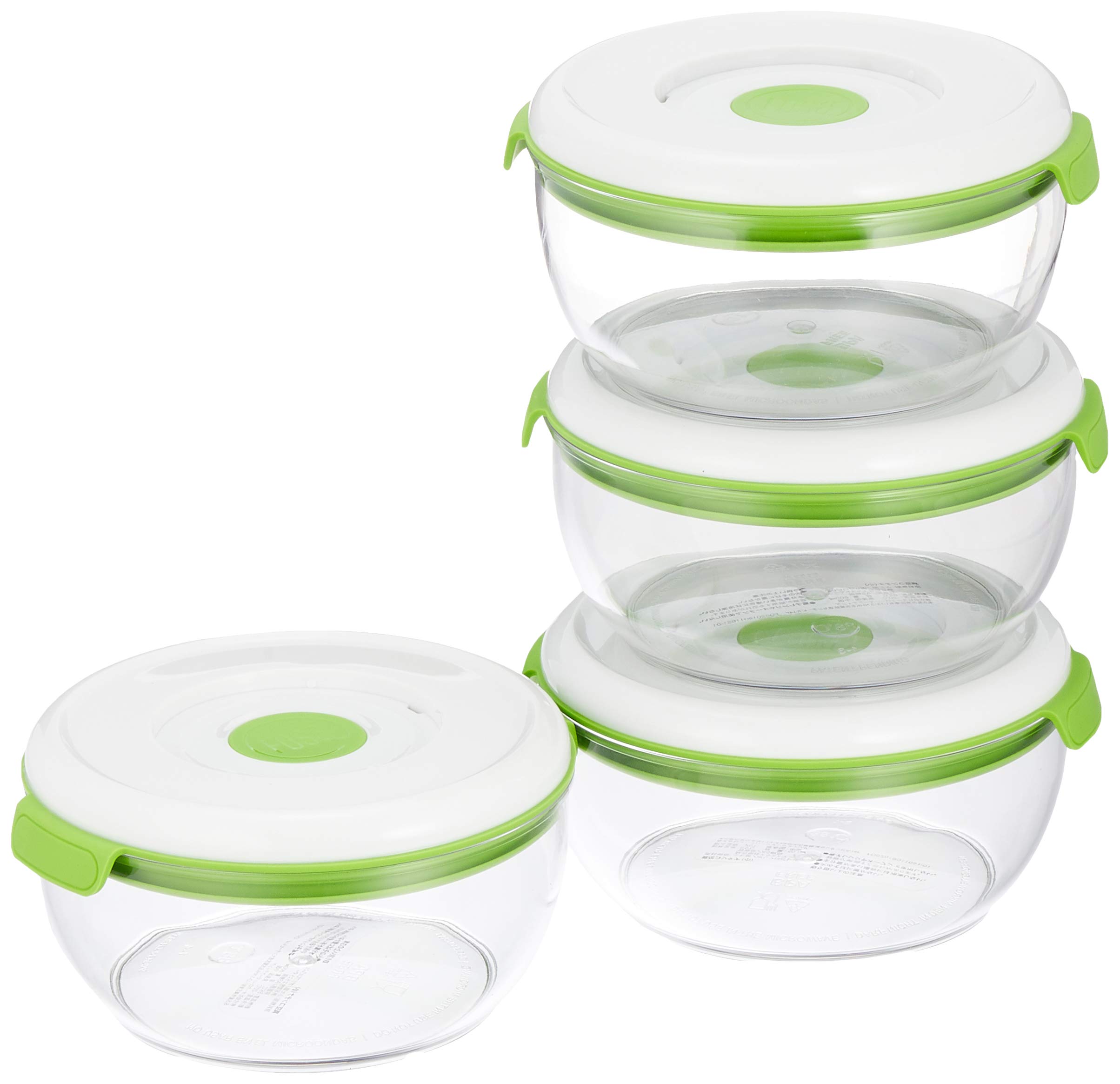 Amazon｜【公式】フォーサ FOSA 真空コンテナ 小コンテナ 4個セット