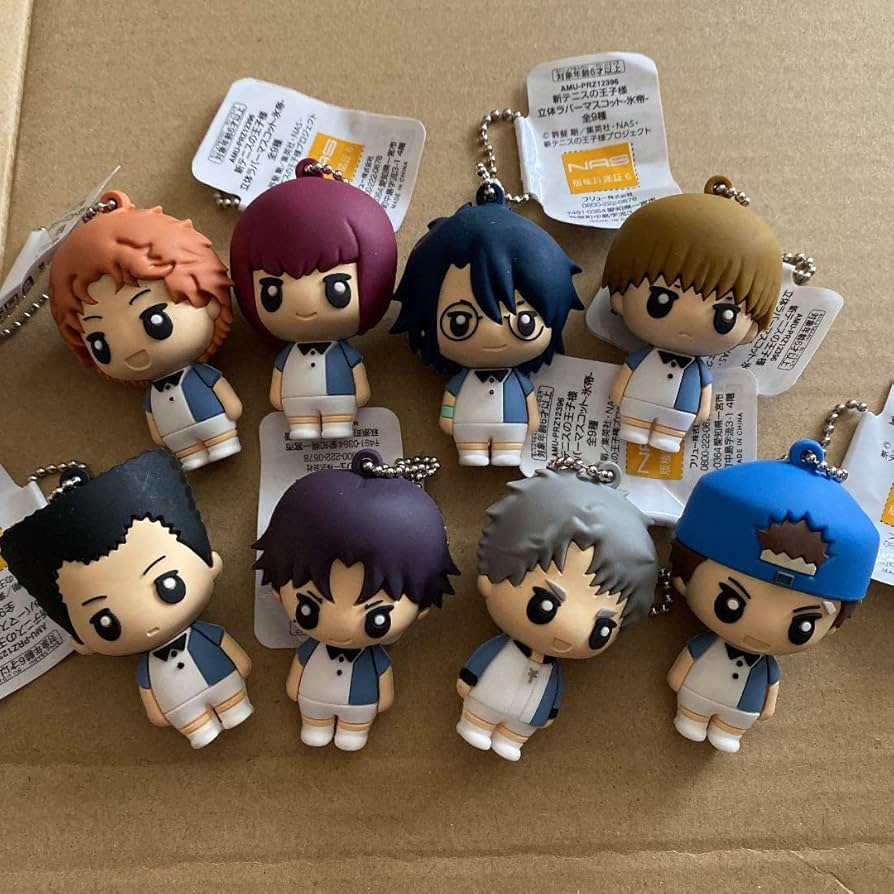 Amazon.co.jp: 新テニスの王子様 立体ラバーマスコット 氷帝 テニプリ