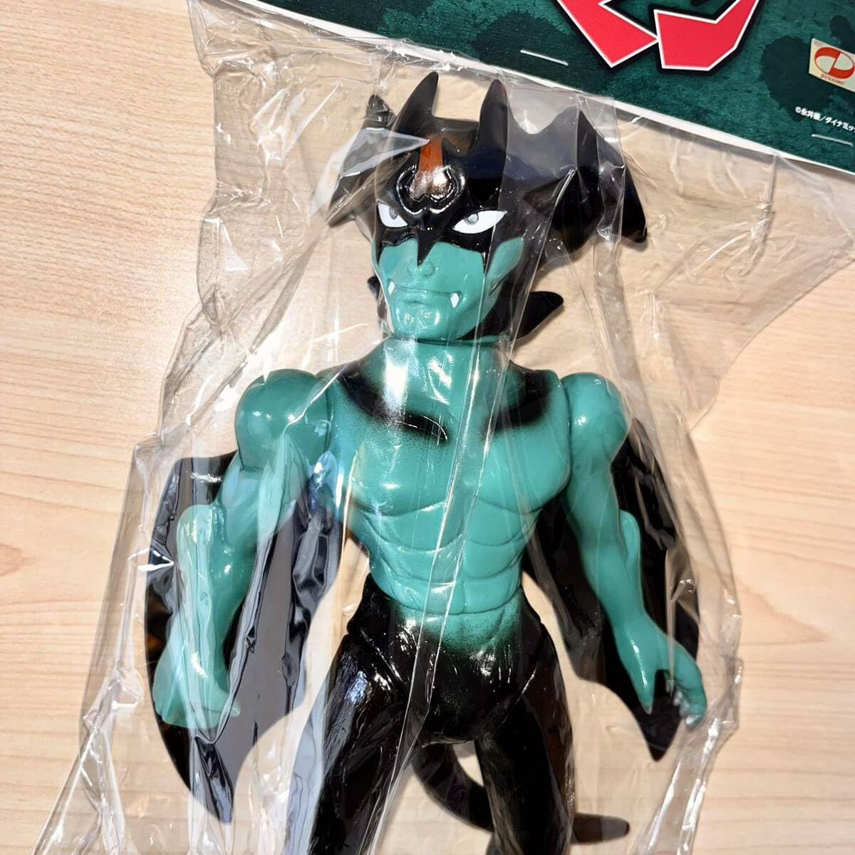 Amazon.co.jp: ポゴナ造形 ウイング デビルマン 緑 グリーン ソフビ