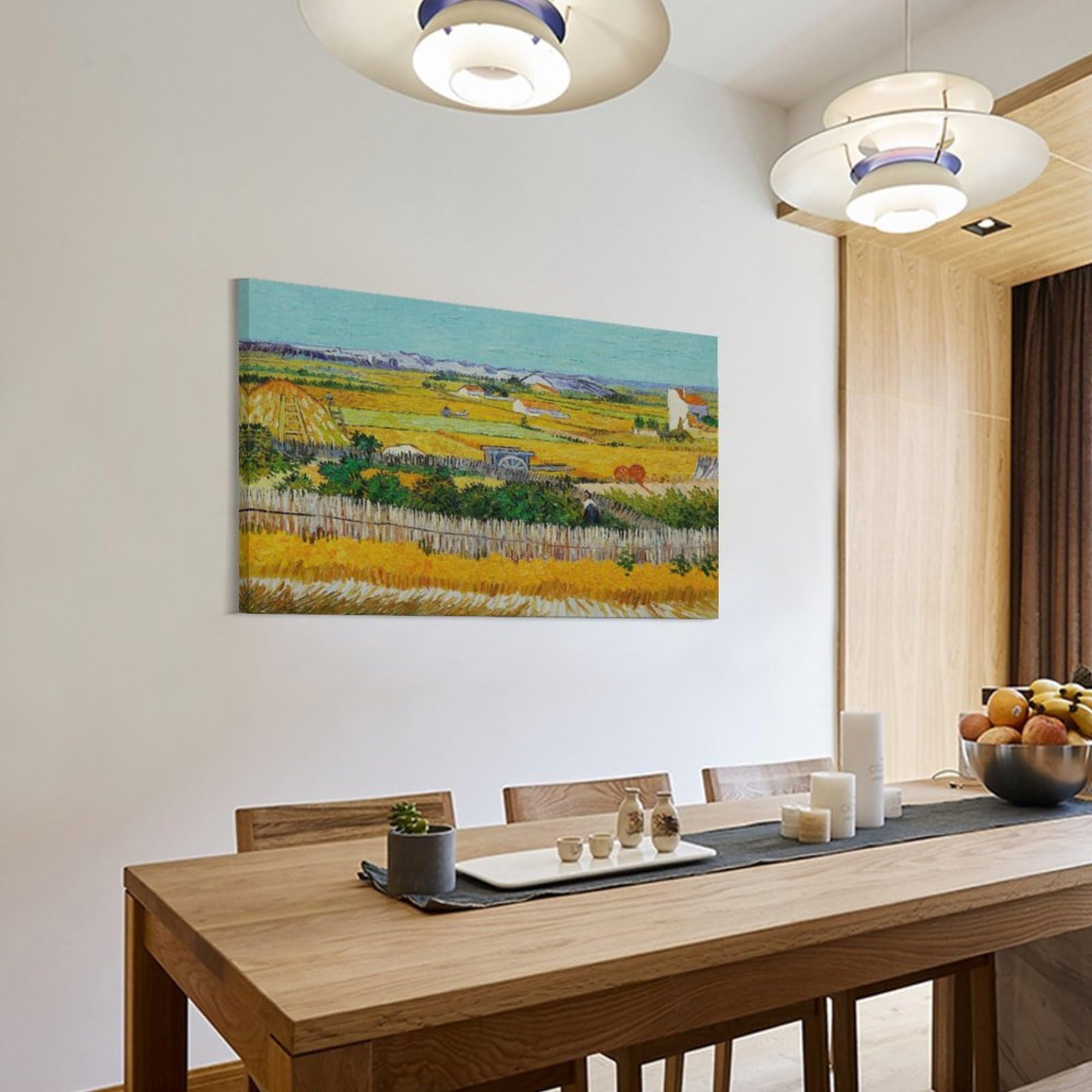 Amazon.co.jp: Vincent Van Goghフィンセント・ファン・ゴッホ《収穫