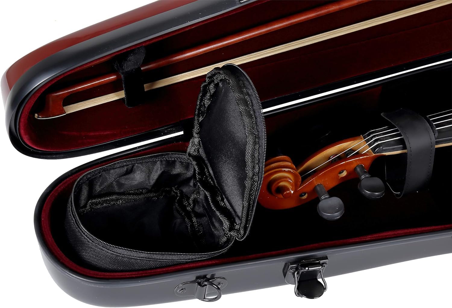 Amazon.com: Crossrock Fiberglass Violin Case for 4/4 Full Size