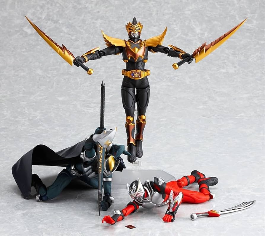 Amazon.com: Kamen Rider Dragon Knight Wrath Figma Action Figure