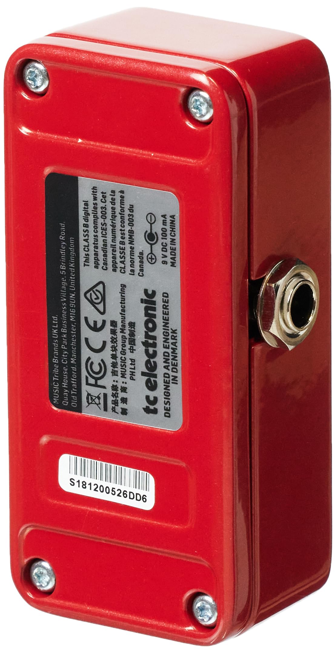 Amazon | tc electronic リバーブ ミニ HALL OF FAME MINI REVERB