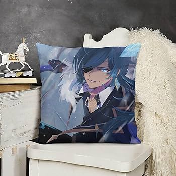 Amazon.co.jp: クッションカバー 原神 ガイアの青い目抱き枕カバー