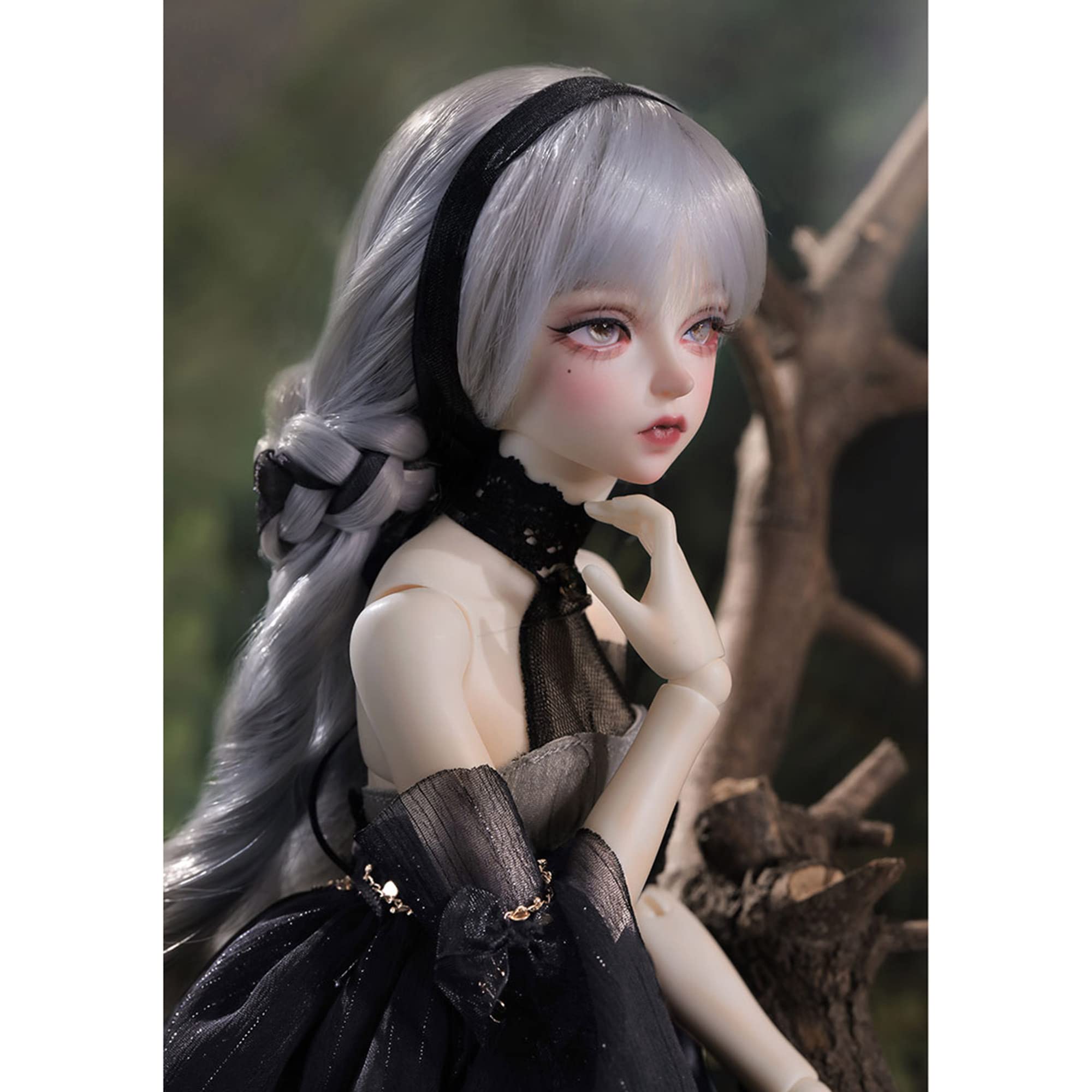 Amazon | 球体関節人形 1/4 BJDドール フルセット メイク済み ドレス風