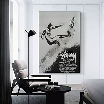 Amazon.co.jp: ヴィンテージ ステューシー サーフポスター