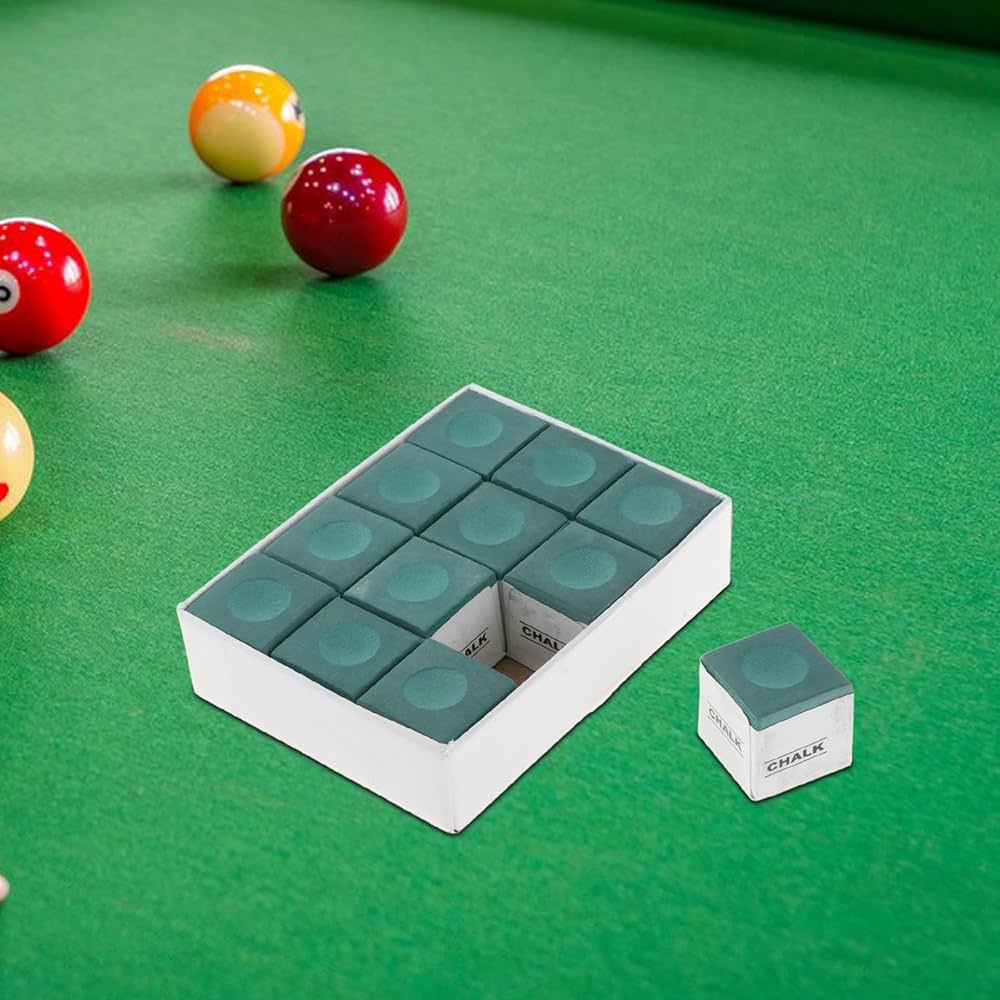 Amazon.co.jp: QSTDGVPW 12x ビリヤード キュー チョーク、ビリヤード