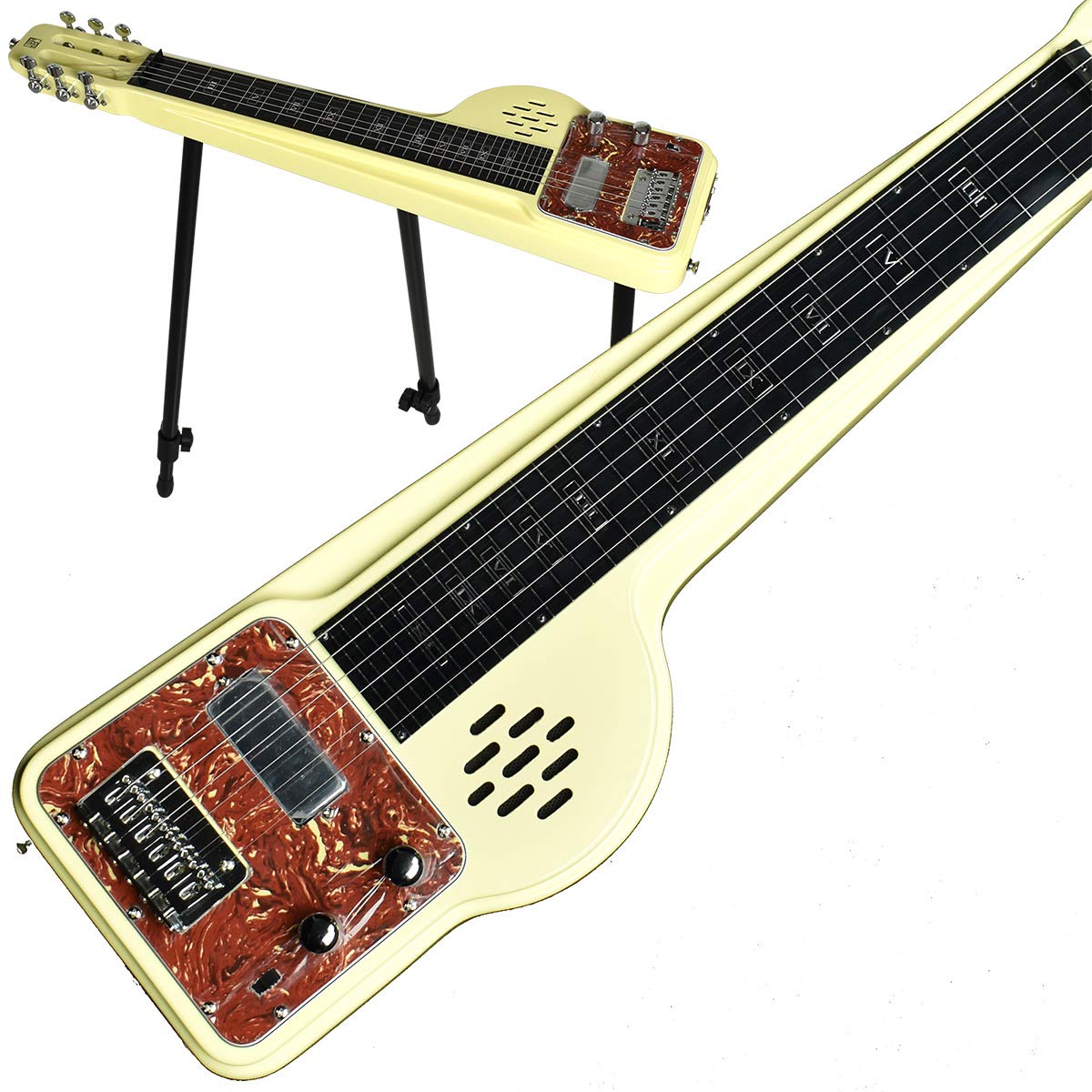 Amazon | 音音 SG-1 スピーカー搭載 スチールギター スタンド/スライド