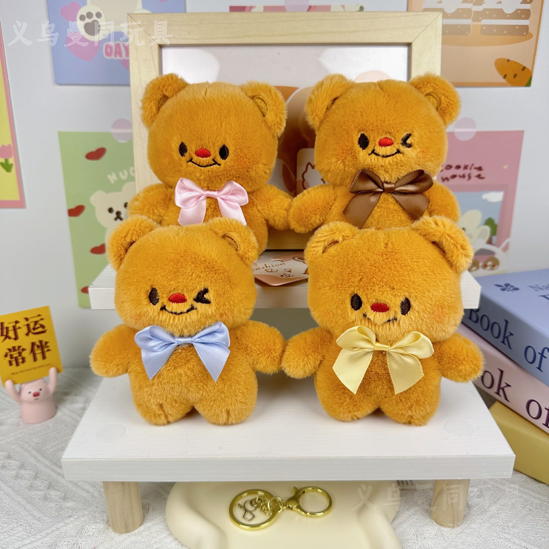 Amazon.co.jp: バターベア ぬいぐるみ 非公式 エプロン くま