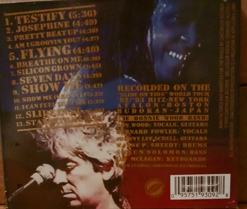 Wood, Ronnie - Slide on Live - Amazon.com Music