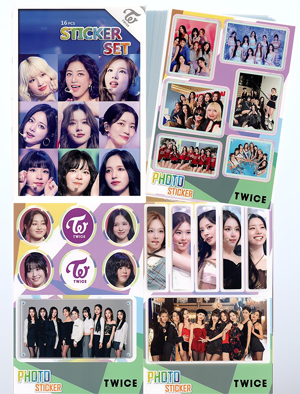 Amazon.co.jp: TWICE トゥワイス 【ステッカーセット 87枚入】 フォト
