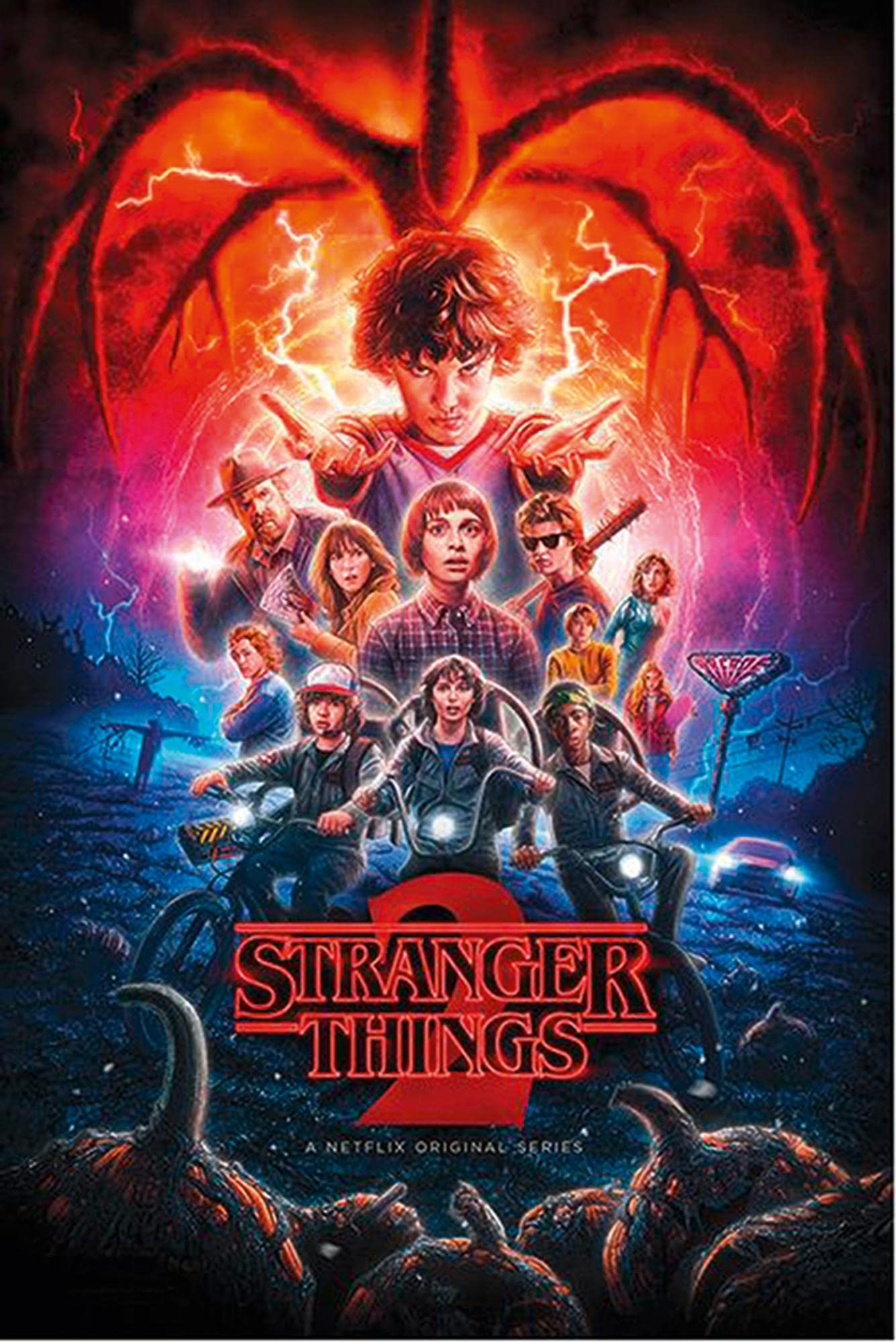 Amazon.co.jp: Stranger Things 2 Poster 185 / ストレンジャー物事2