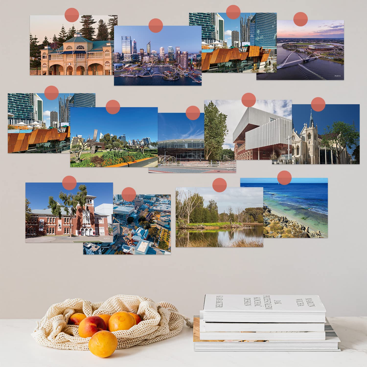 Amazon | xtvinvm パース オーストラリア 旅行 ポストカード 世界中