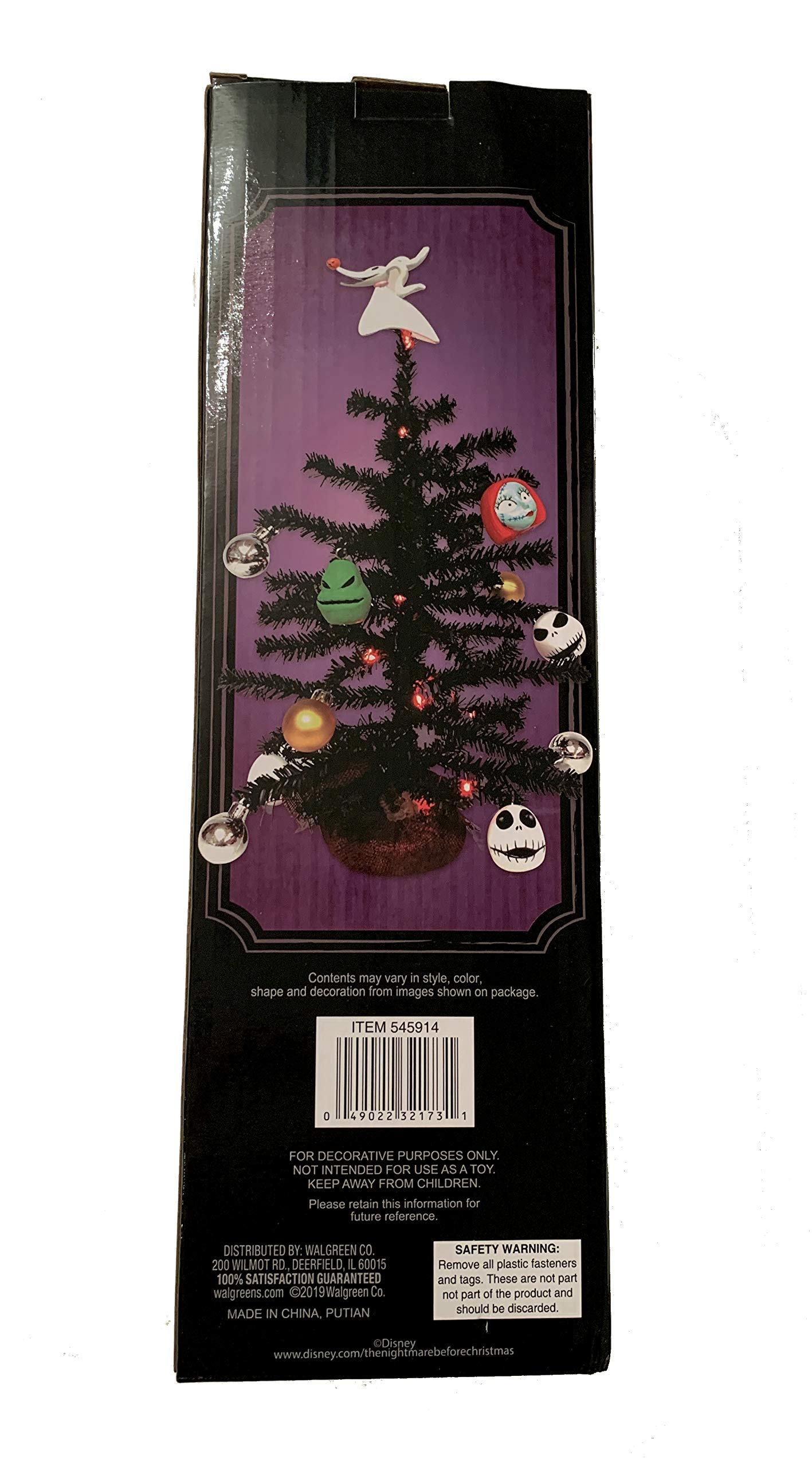 Amazon.com: Nightmare Before Christmas The Light Up Decorated