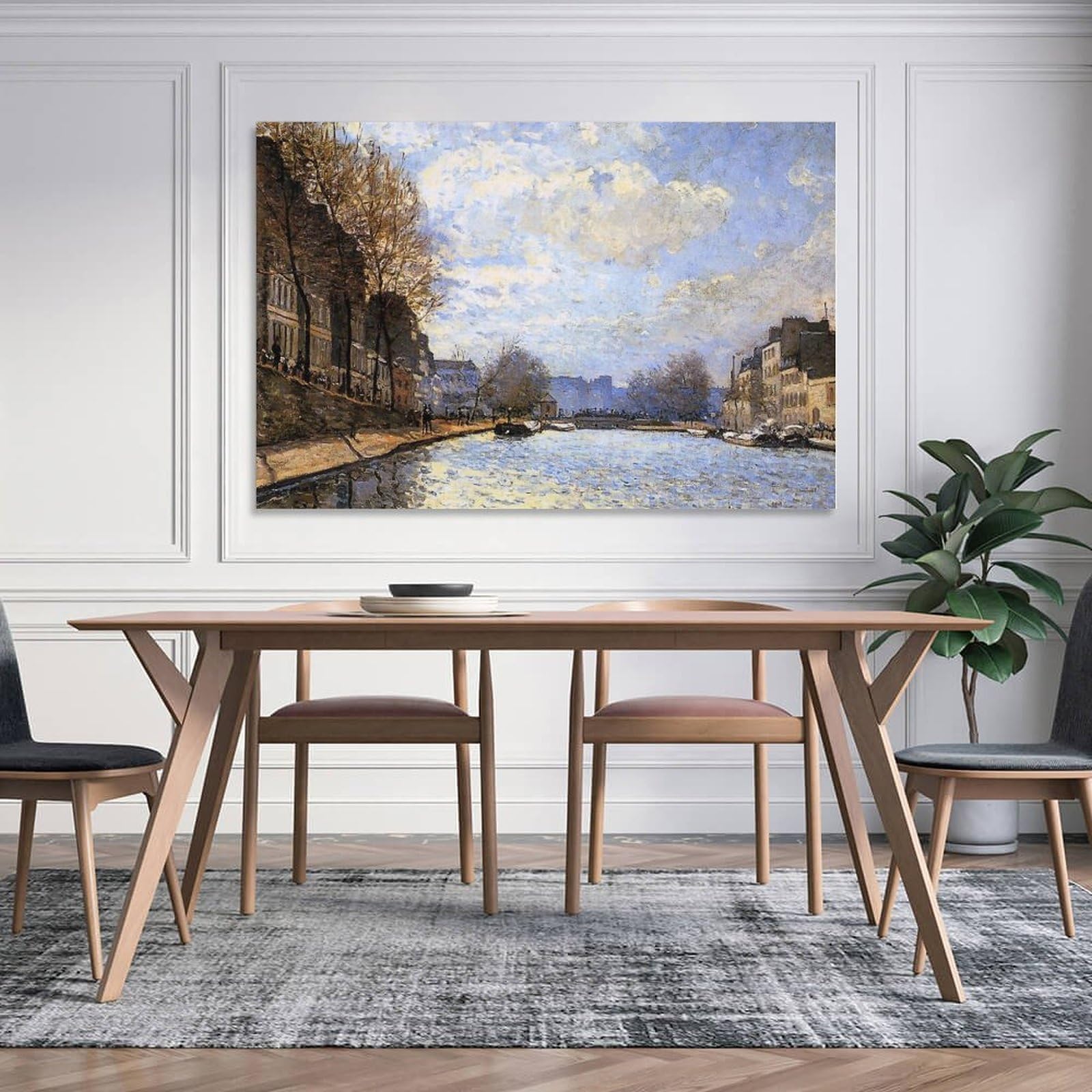 Amazon.co.jp: Alfred Sisleyアルフレッド・シスレー《 サン・マルタン