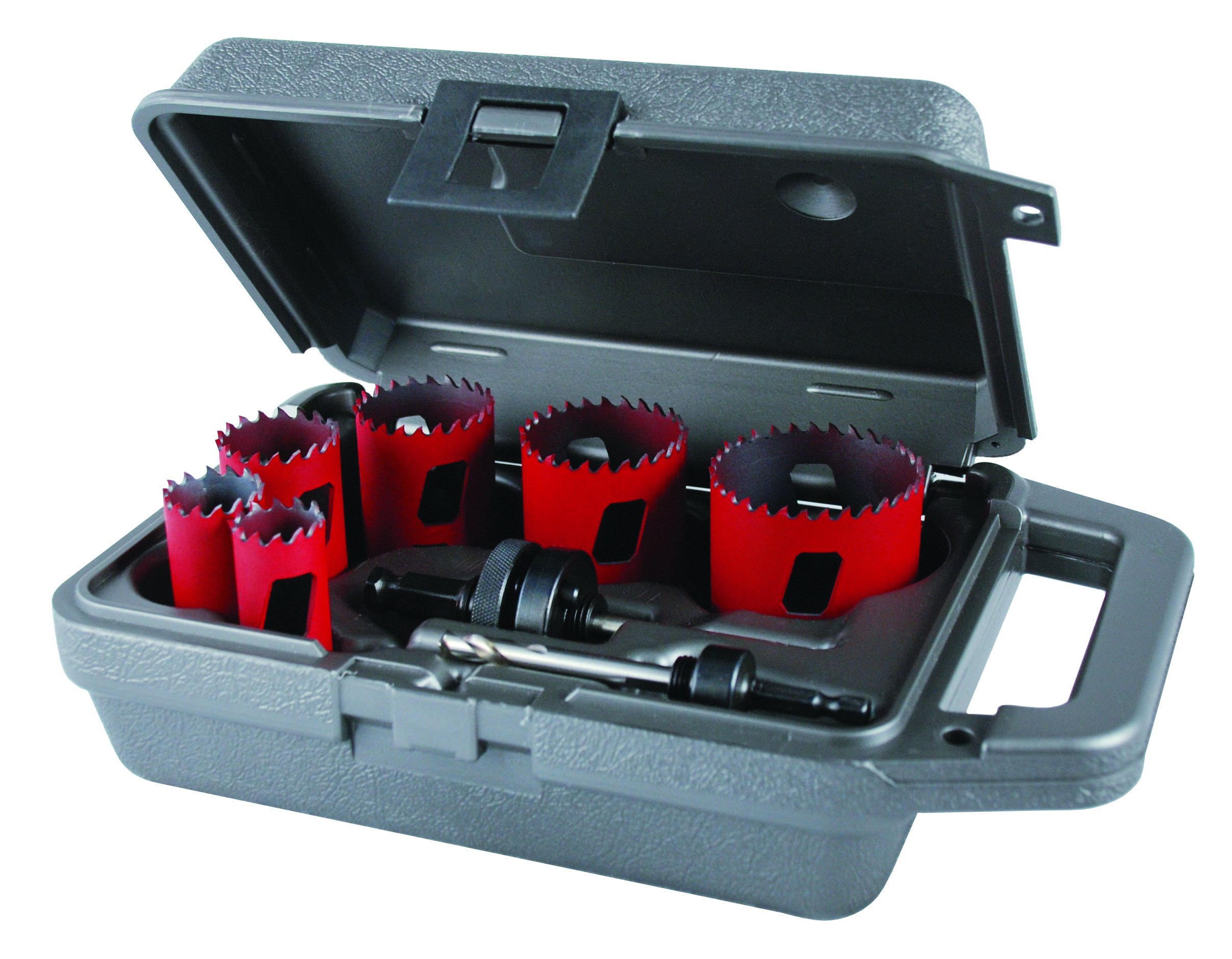 Amazon.com: Morse MHS02L, 8 Piece, Locksmith Bimetal Hole Saw Kit