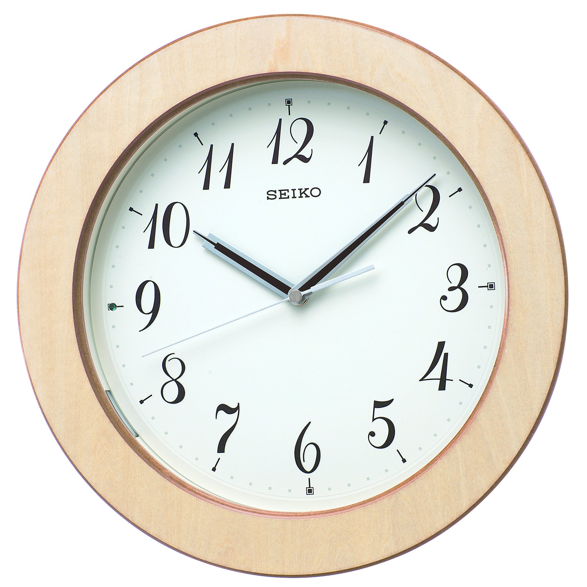 Amazon.co.jp: セイコー クロック 掛け時計 自動点灯 電波 アナログ 夜