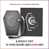 Amazon.com: Lazy Skull Large Coffin Wallet – Horror Coffin Purse