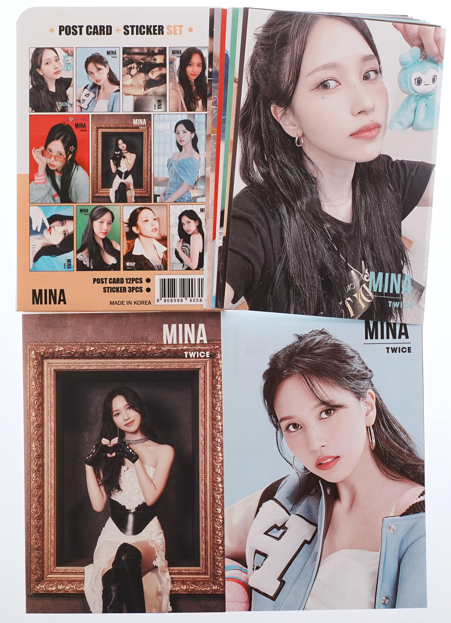 Amazon.co.jp: TWICE トゥワイス MINA ミナ ポストカード セット