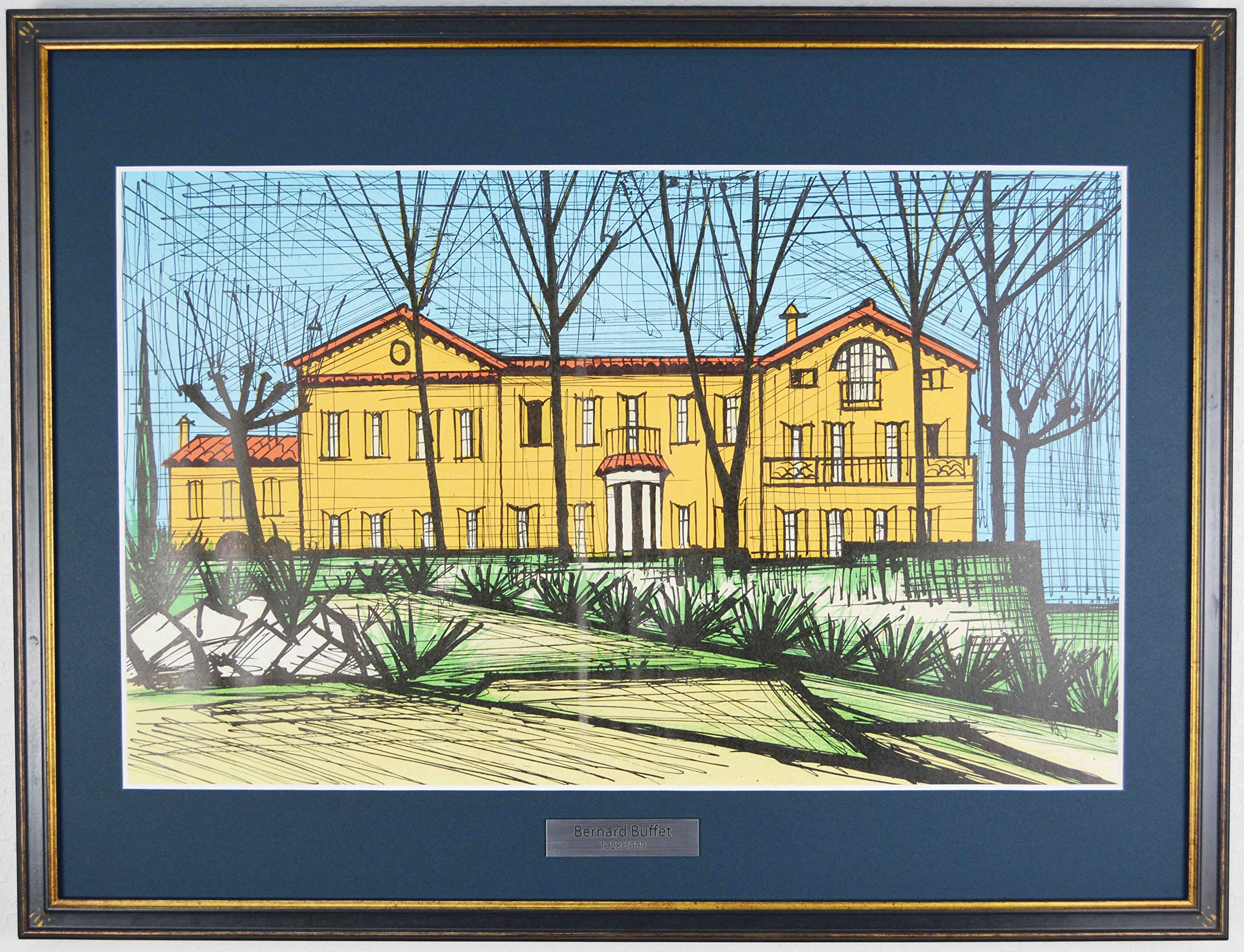 Amazon.co.jp: ベルナール ビュッフェ 『風景【BERNARD BUFFET