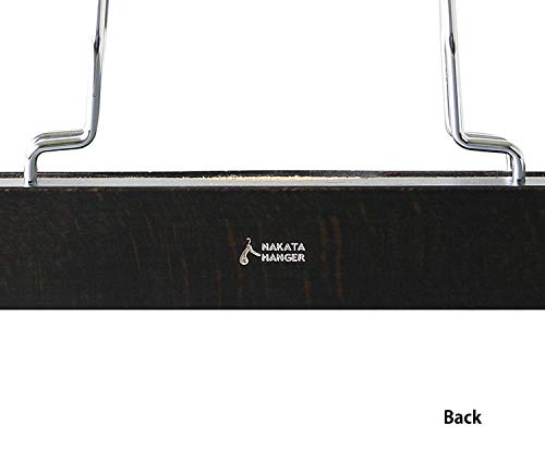 Amazon.co.jp: 【ナカタハンガー】日本製 木製ズボン吊りハンガー 5本