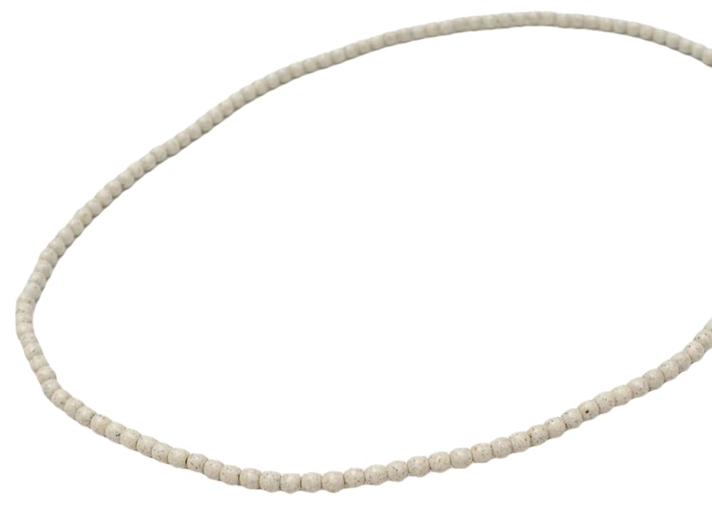 Amazon.co.jp: 北投石 ゴム ネックレス 4mm 50cm本物 台湾産 健康