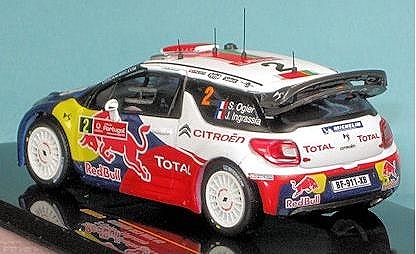 ミニカー 専門通販ショップ ミニプル / 1/43 シトロエン DS3 WRC 2011