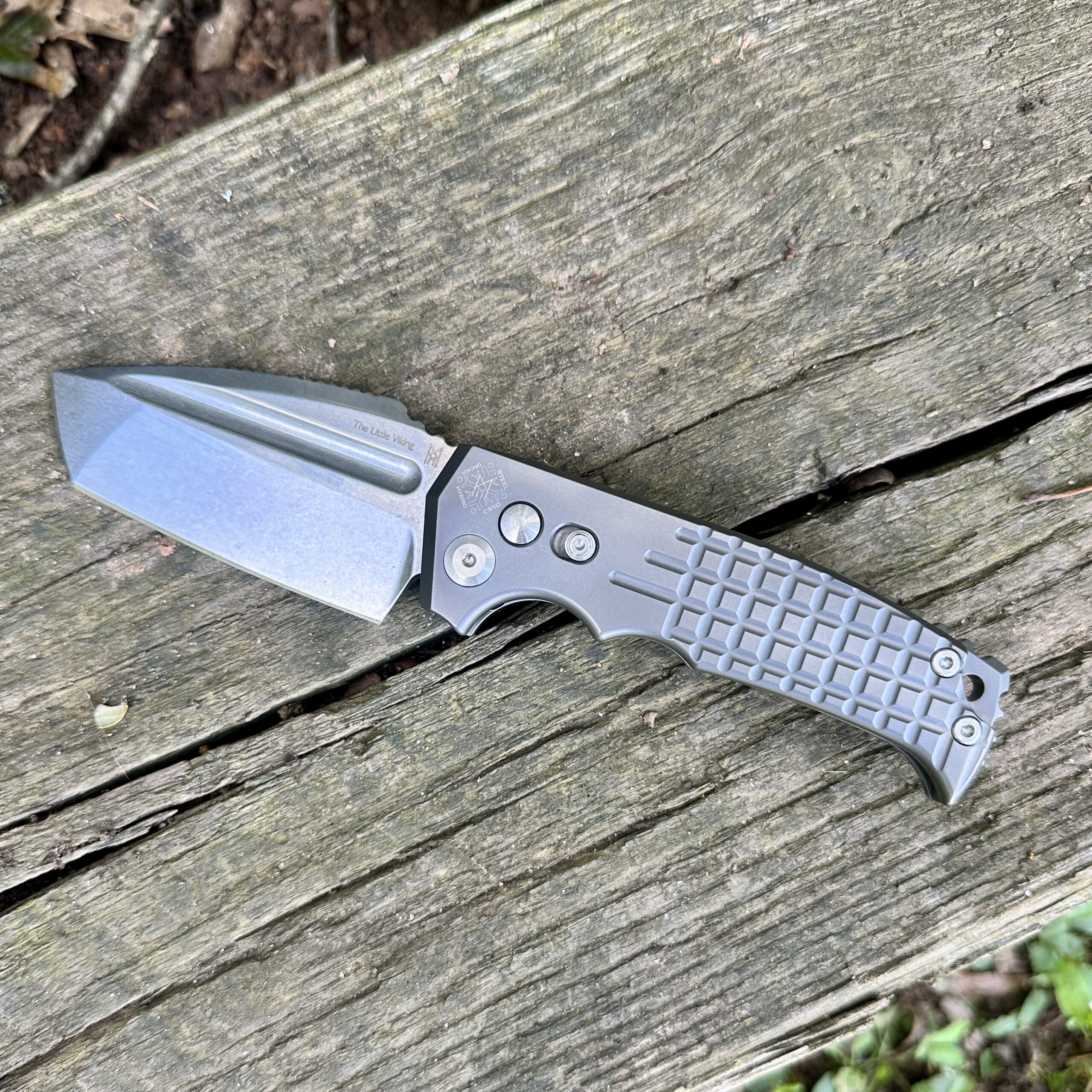 Midgards Messer- Little Viking TI Automatic!! - Midgards Messer