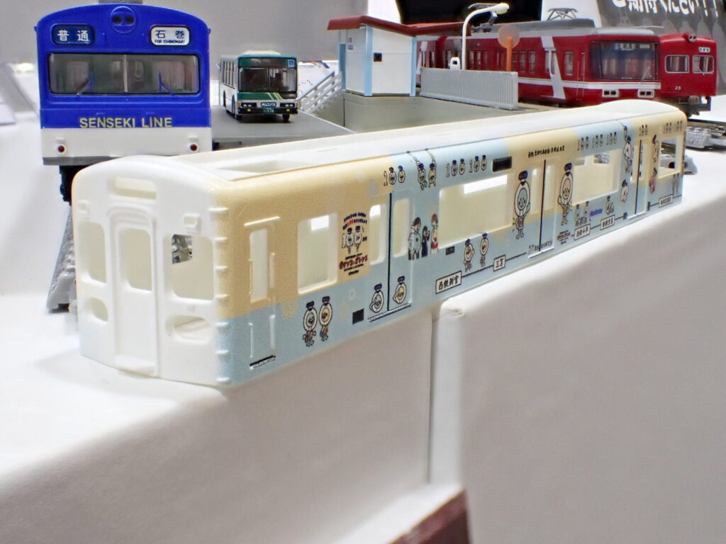 鉄コレ】西日本鉄道600形（西鉄貝塚線開業100周年記念ラッピング電車