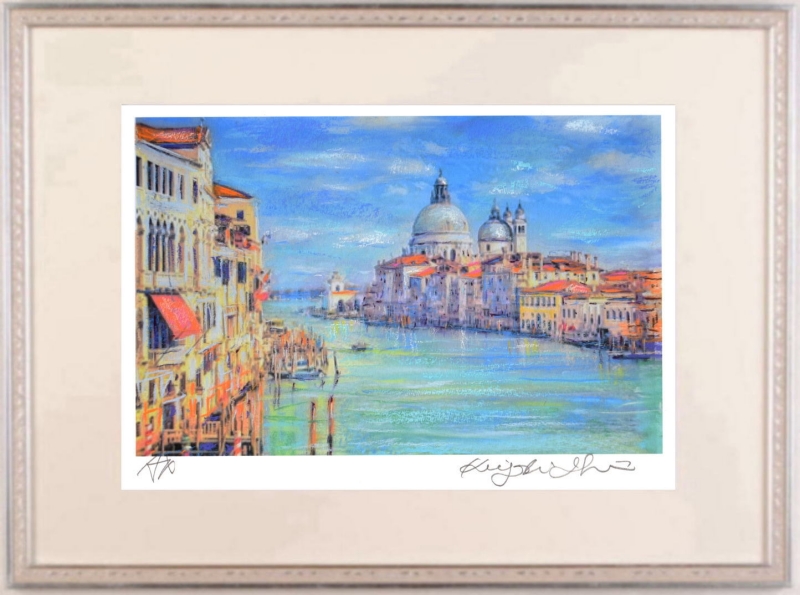 インテリアの絵画をジークレーの版画で制作した石井清のインテリアの絵