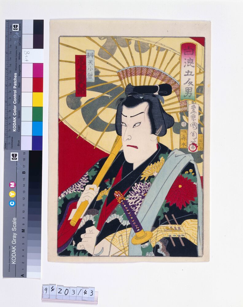 白浪五人男 尾上菊五郎の弁天小僧 | ToMuCo - Tokyo Museum Collection