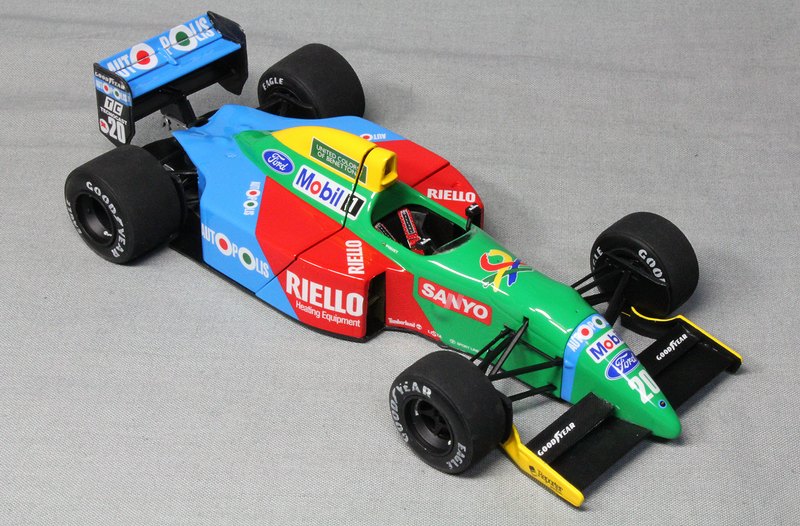 ハセガワ 1/24 ベネトン・フォードB190 F-1 1990年 ネルソン・ピケ