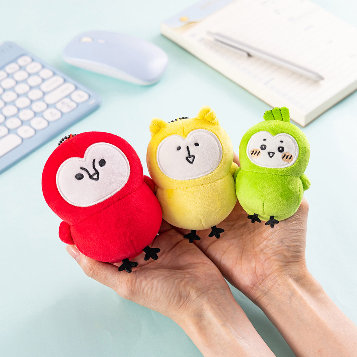 ナガノキャラクターズ 鳥の三兄弟マスコットセット | ナガノ