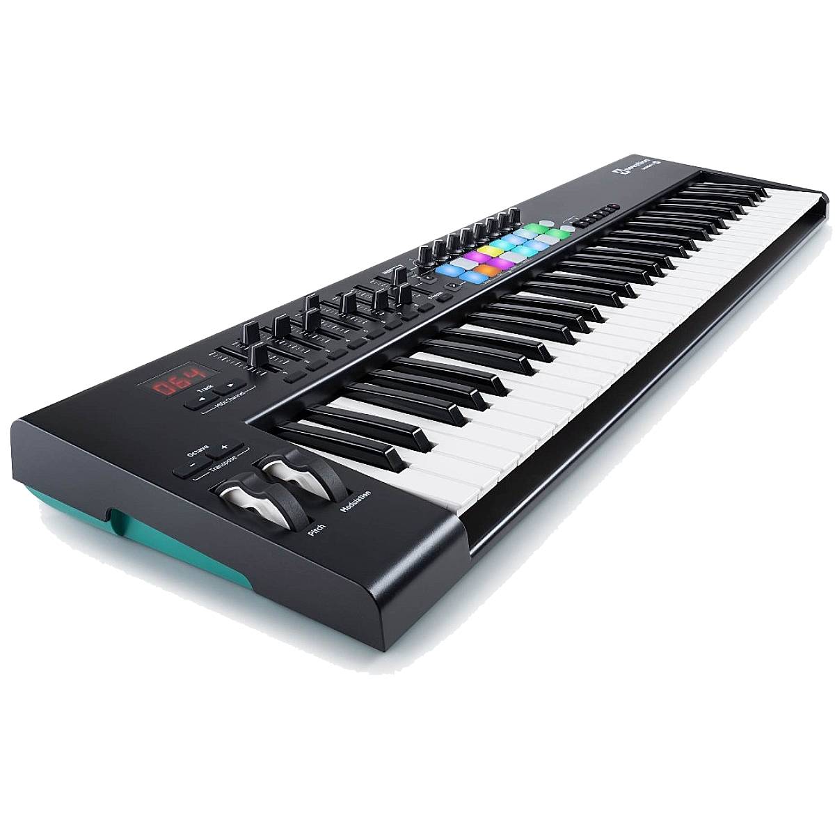 Teclado Controlador LaunchKEY-61 MK3 - Novation | Ninja Som Grupo