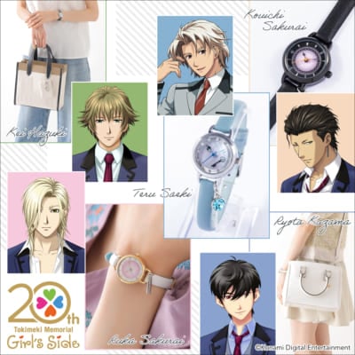 ときメモGS×SuperGroupies」佐伯瑛ら5⼈の王⼦様イメージ！腕時計