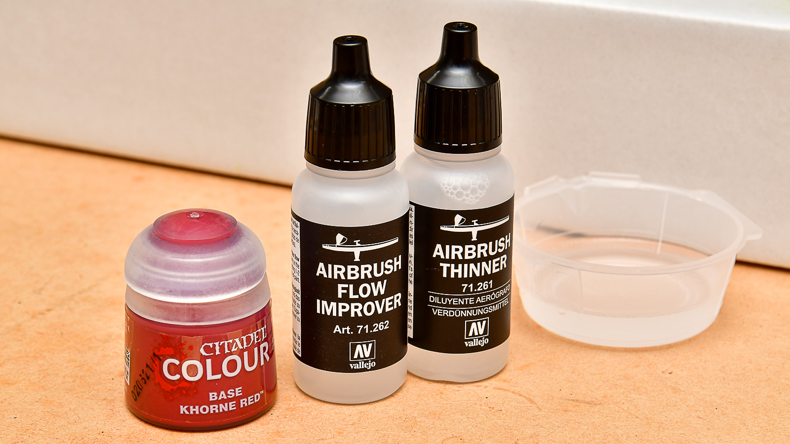 お手持ちのシタデルカラーをエアブラシで塗りたいあなたへ贈るオススメ