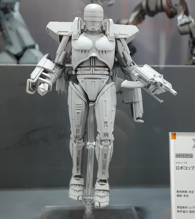 全日本模型ホビーショーで「ロボコップがプラモで作れる！！」という