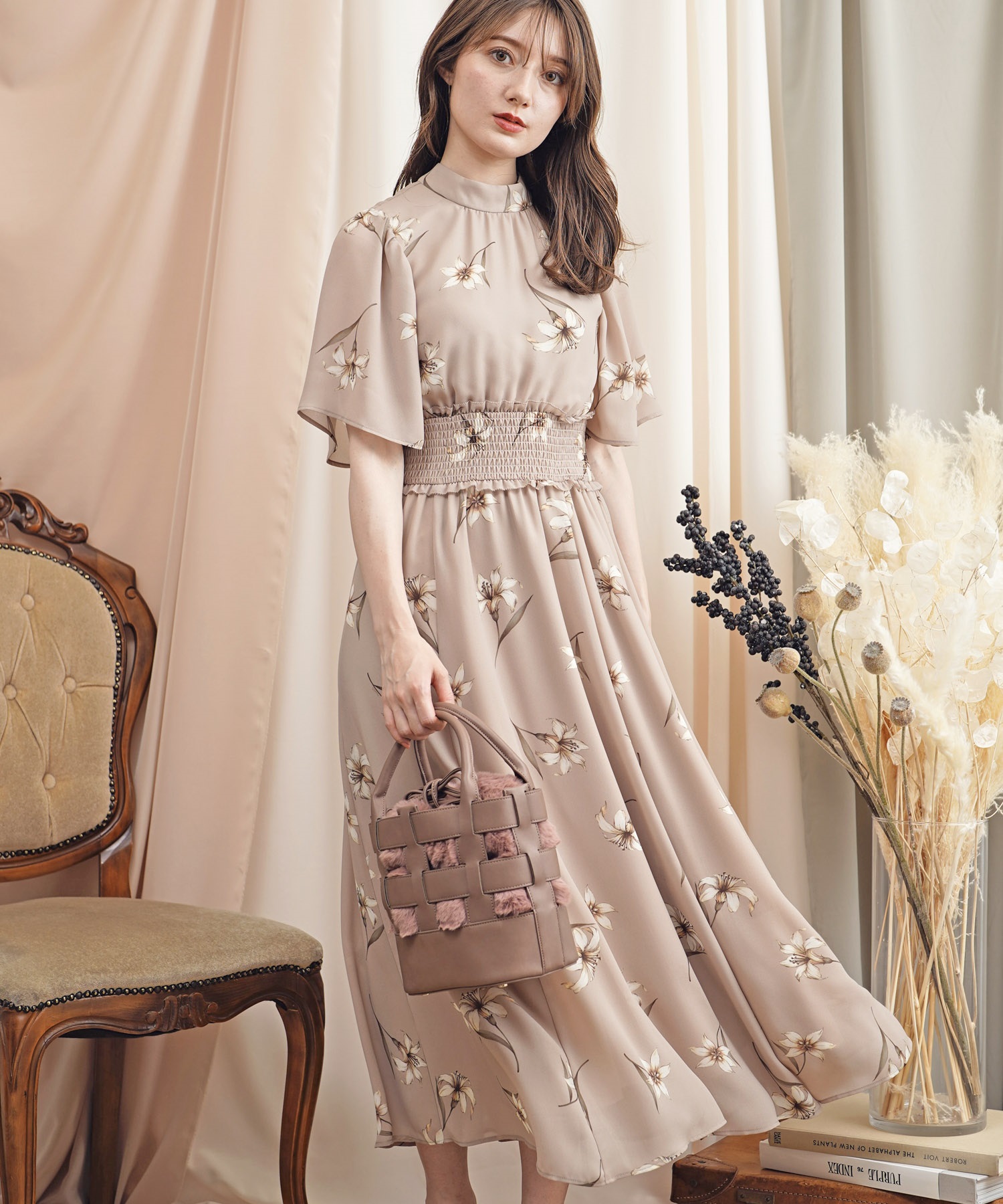 エフェメラルリリーワンピース | ロングワンピース | NOELA OFFICIAL